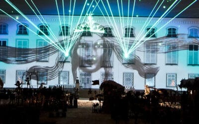 Schloss Tüssling – Outdoor Video-Mapping und Laser-Mapping zu Weihnachten