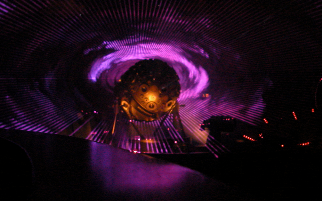 Lasershow-Installation im Planetarium Hamburg