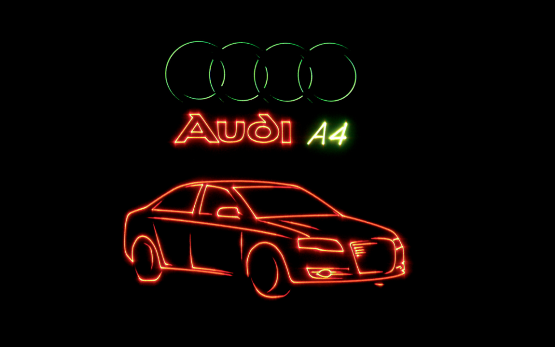 Audi A4 vehicle presentation