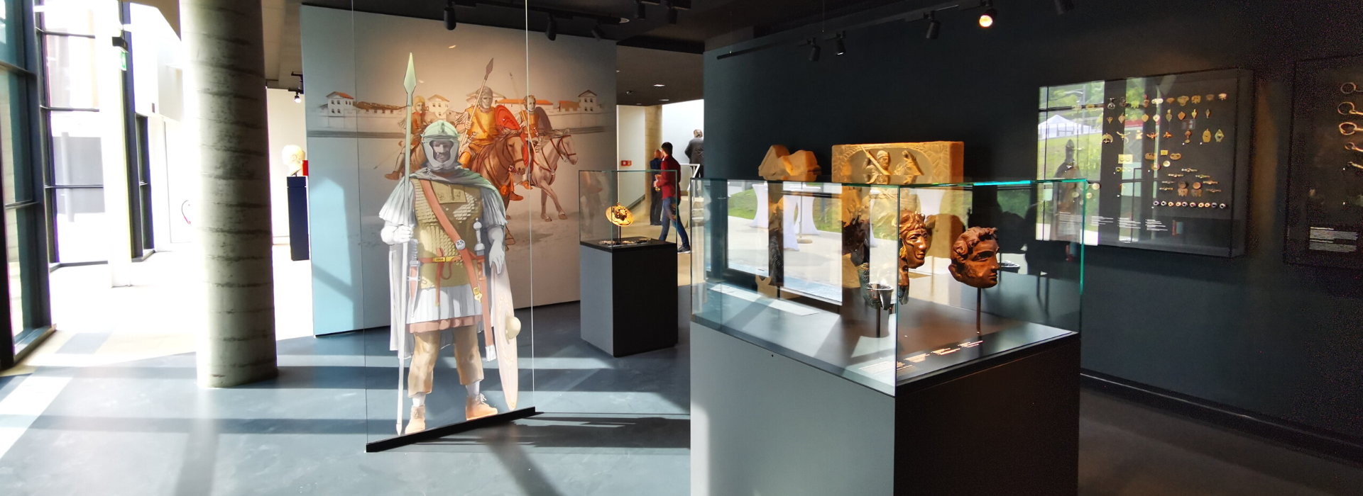 Limes Museum Aalen New lighting technology was installed